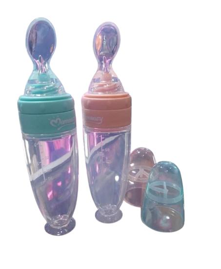 Momeasy Silicon Feeding Spoon / Squeeze bottle