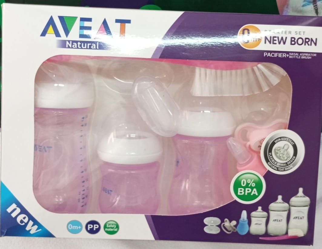 Baby feeding bottles sets
