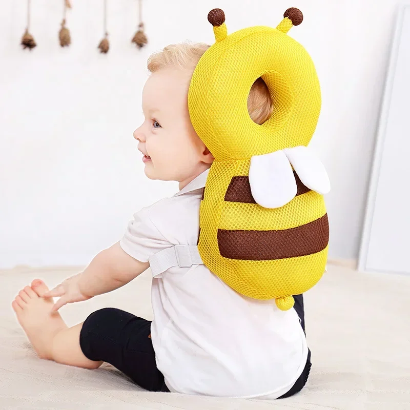 Baby head and back protection pillow