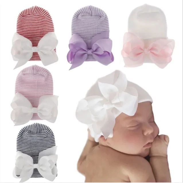 Baby girl turbans or bow hats