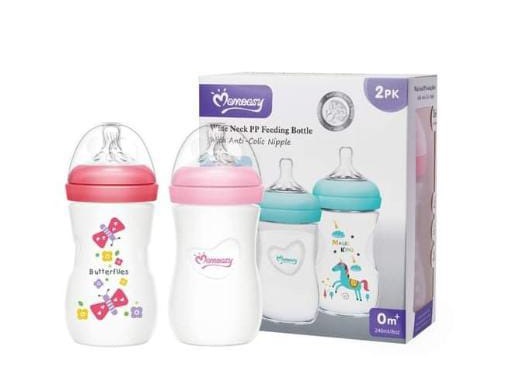 Momeasy doube feeding bottle /  Infant water bottle