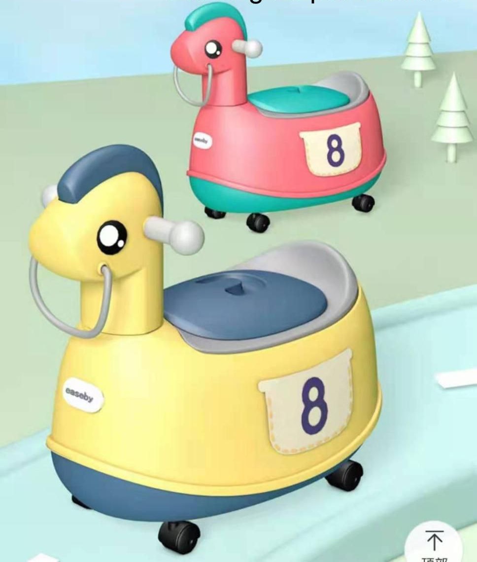 Potty with wheels